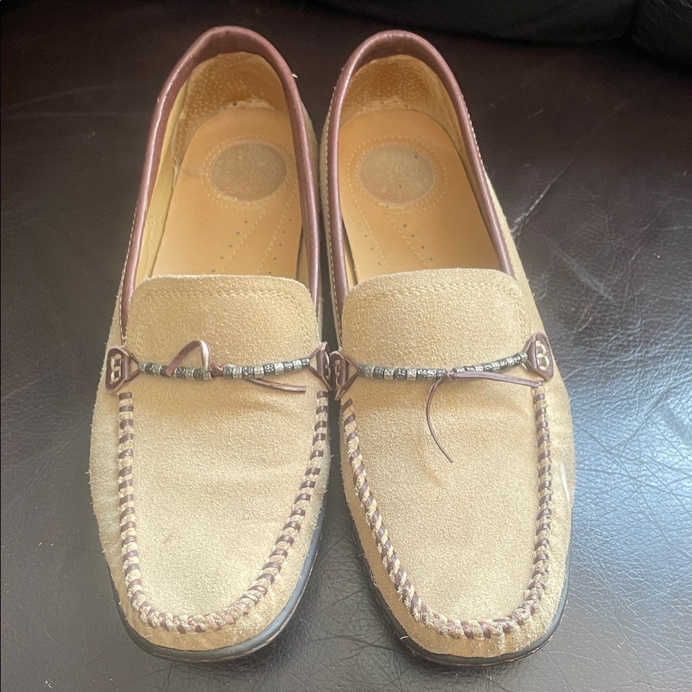 Bass Tan and Brown Loafer shoes